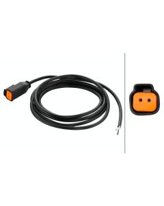 Hella 8KB990299011 Deutsch, 2 Pin, Harness, To Open Tail