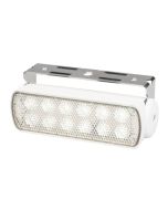 Hella 2LT980670311 Sea Hawk LED Floodlights - Bracket Mount (Spread Light, White Housing)