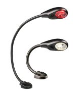 Hella 2JA343720622 LED Flexi Chart Table Lamp - White / Red