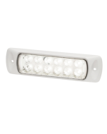 Hella 2LT980747011 Sea Hawk LED Floodlights - Recess Mount (Spot Light, White Housing)