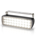 Hella 2LT980740001 Sea Hawk XLR LED Floodlight - Spread Beam (Black Housing)